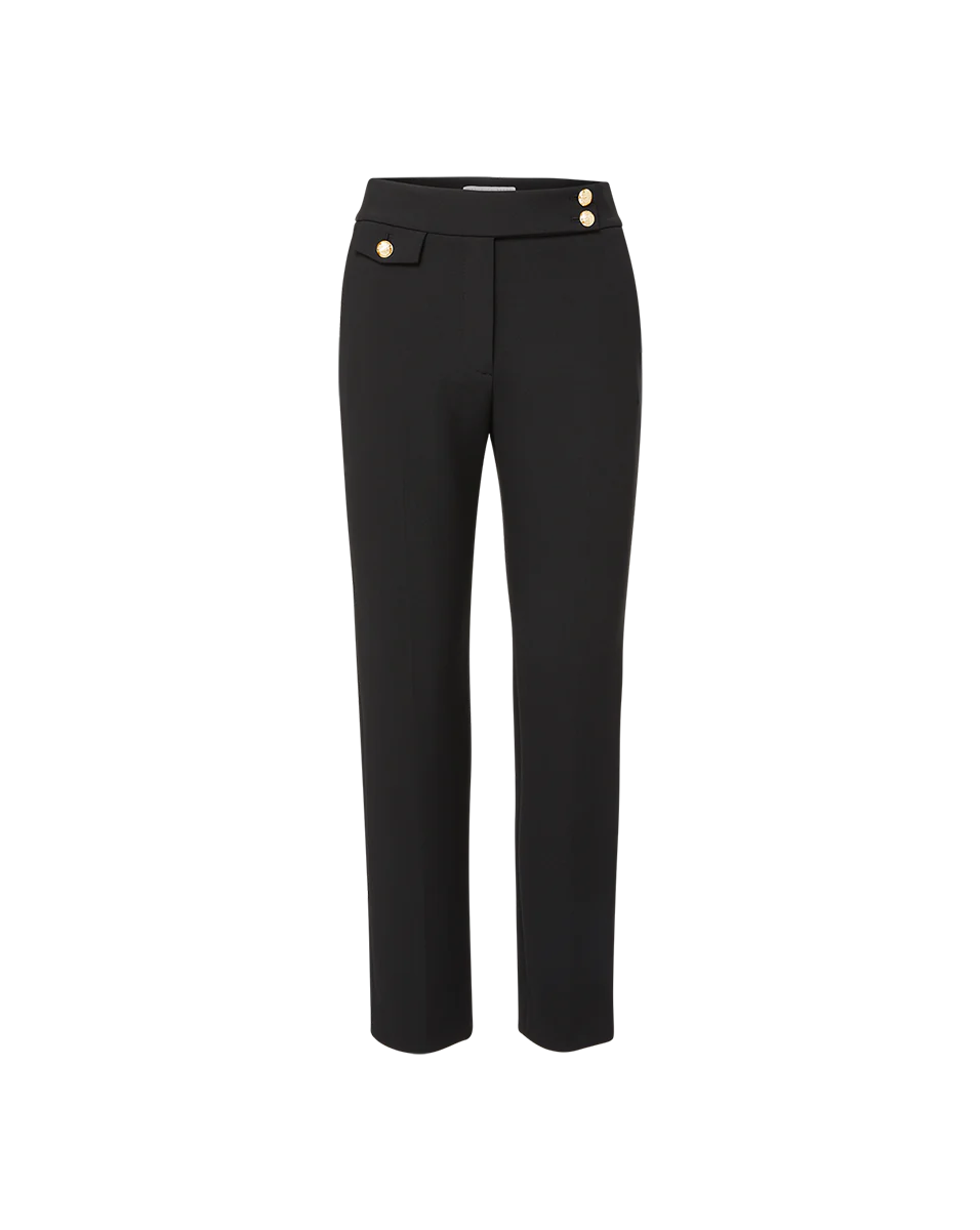 Renzo Pant in Black