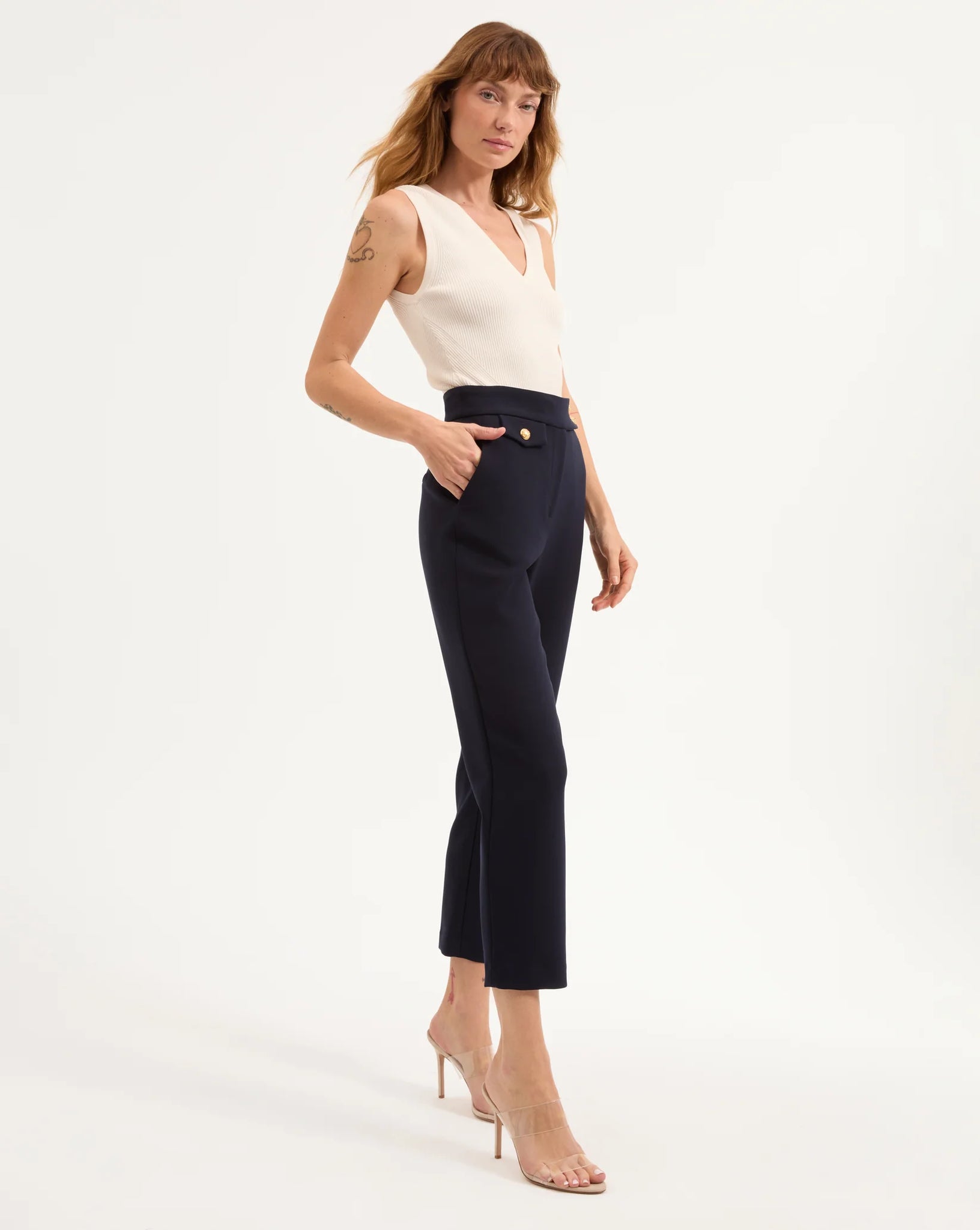 Renzo Pant in Navy