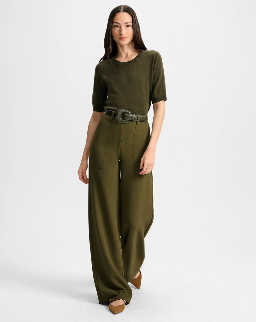 Shana Cashmere Sweater in Cypress