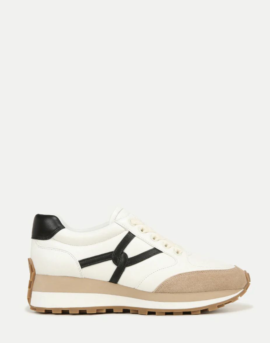 Valentina Sneaker in Coconut/Black