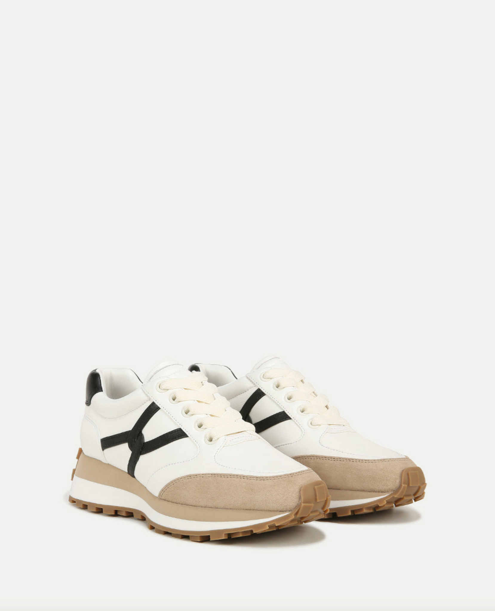 Valentina Sneaker in Coconut/Black