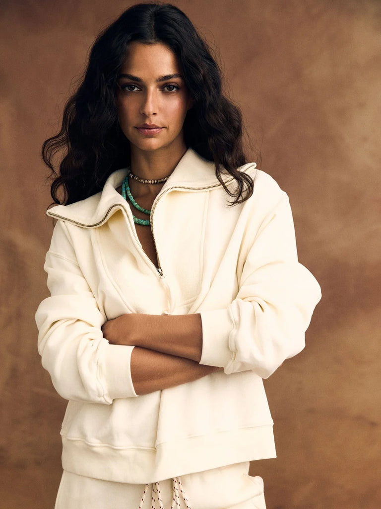 Kat Sweatshirt in Saddle