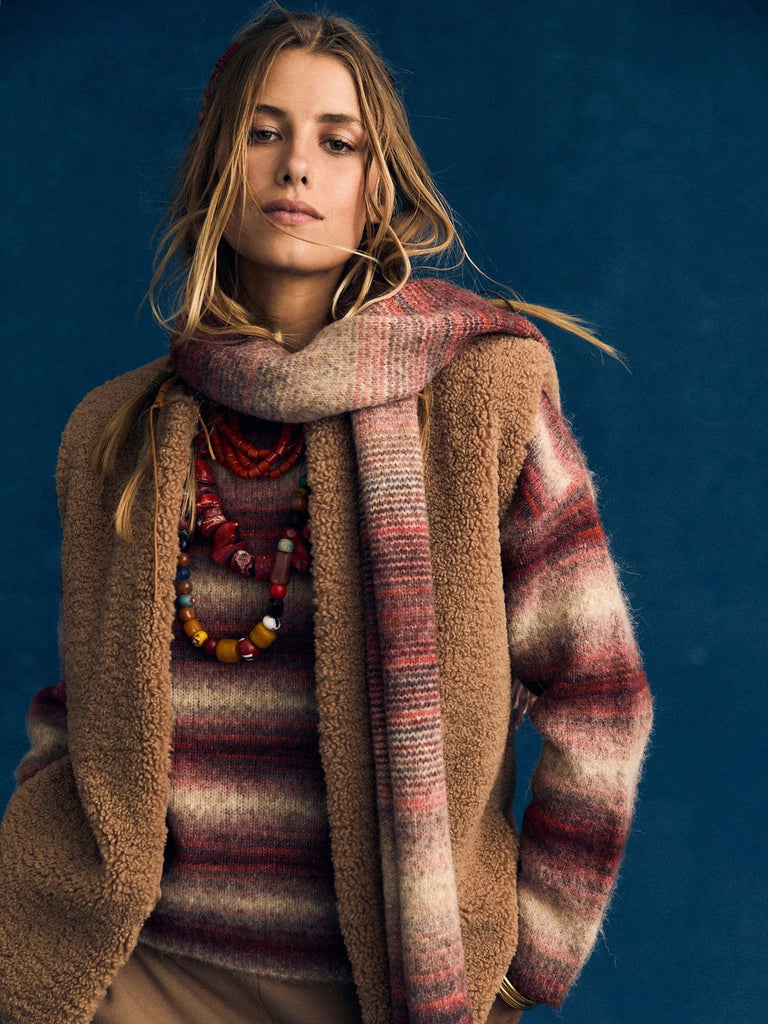 Anders Sweater in Sienna Ombre