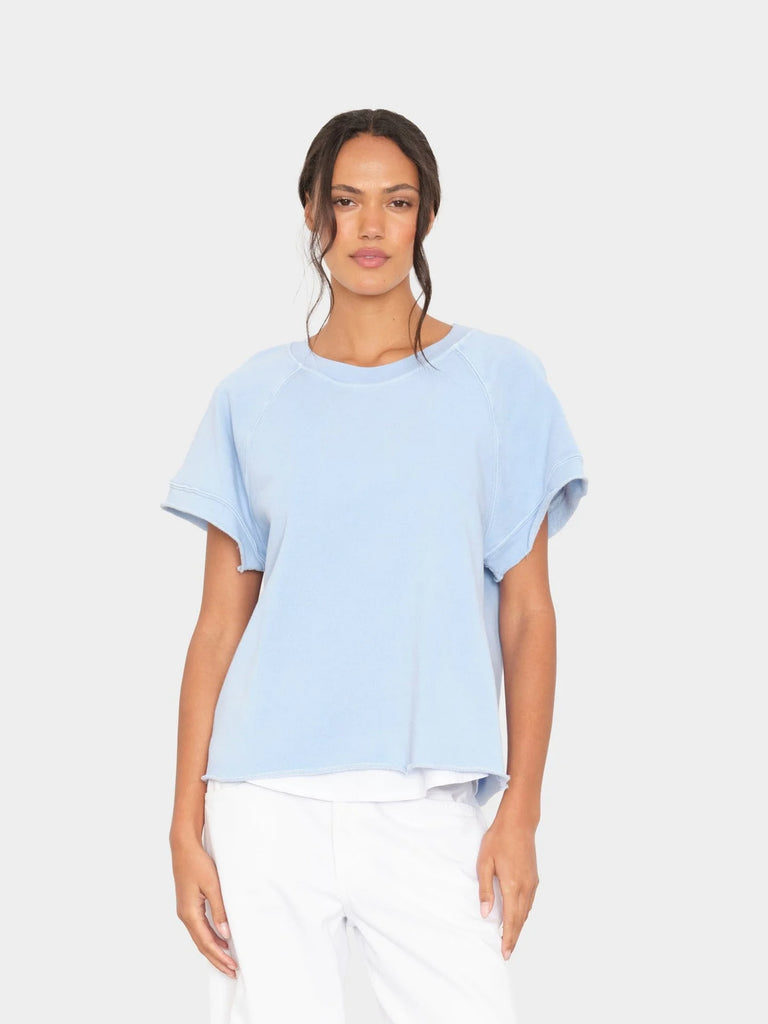 Callie Sweatshirt in Seasalt Blue
