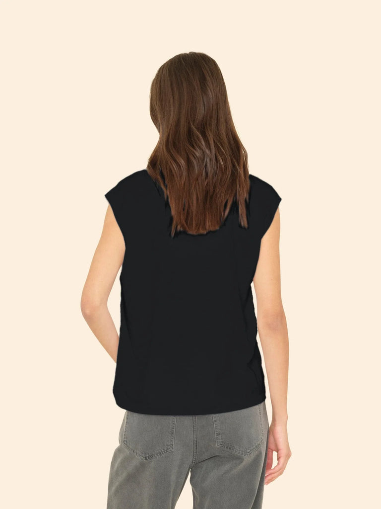 Dax Tee in Jet Black