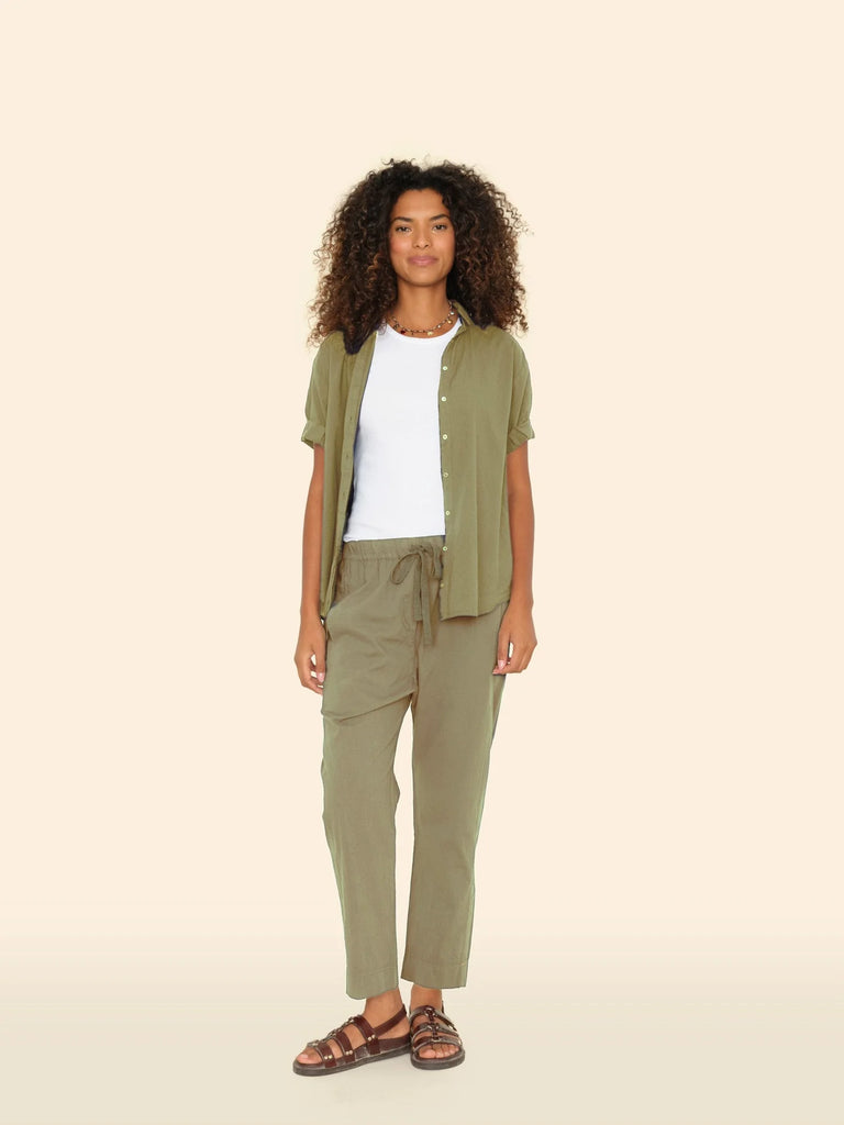 Draper Pant in Dark Seagrass
