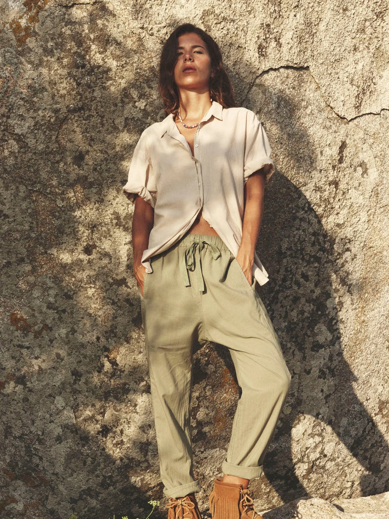 Draper Pant in Dark Seagrass