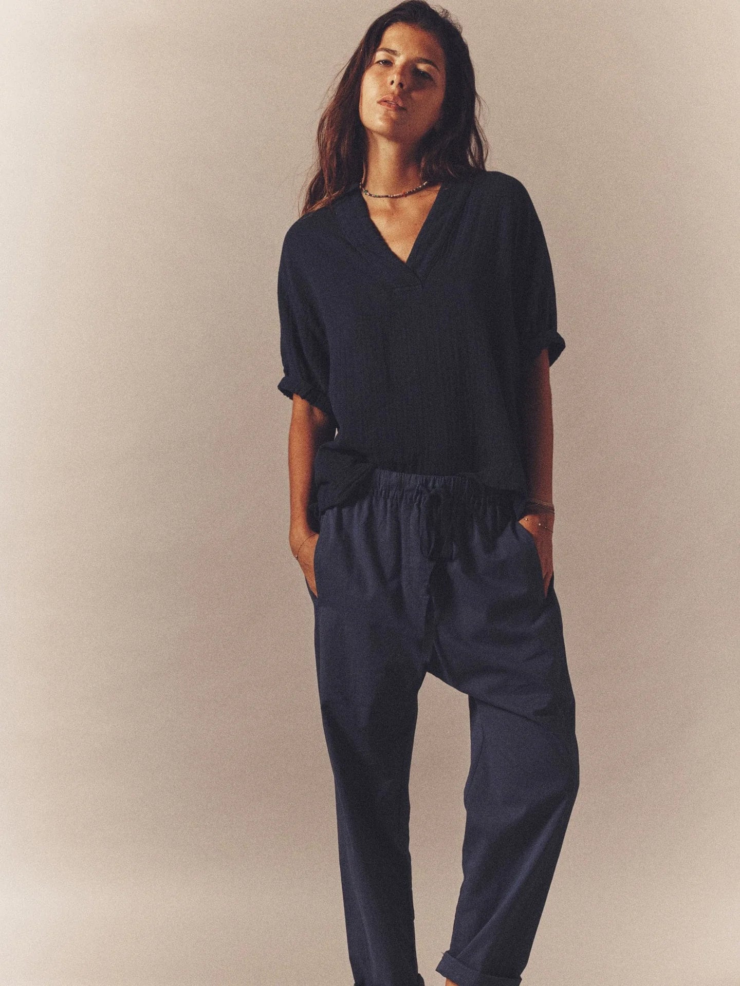Draper Pant in Navy