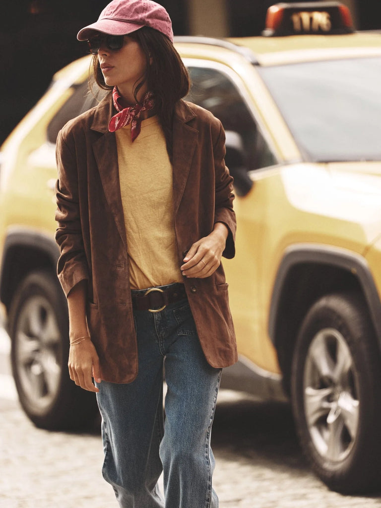 Elodie Blazer in Marron