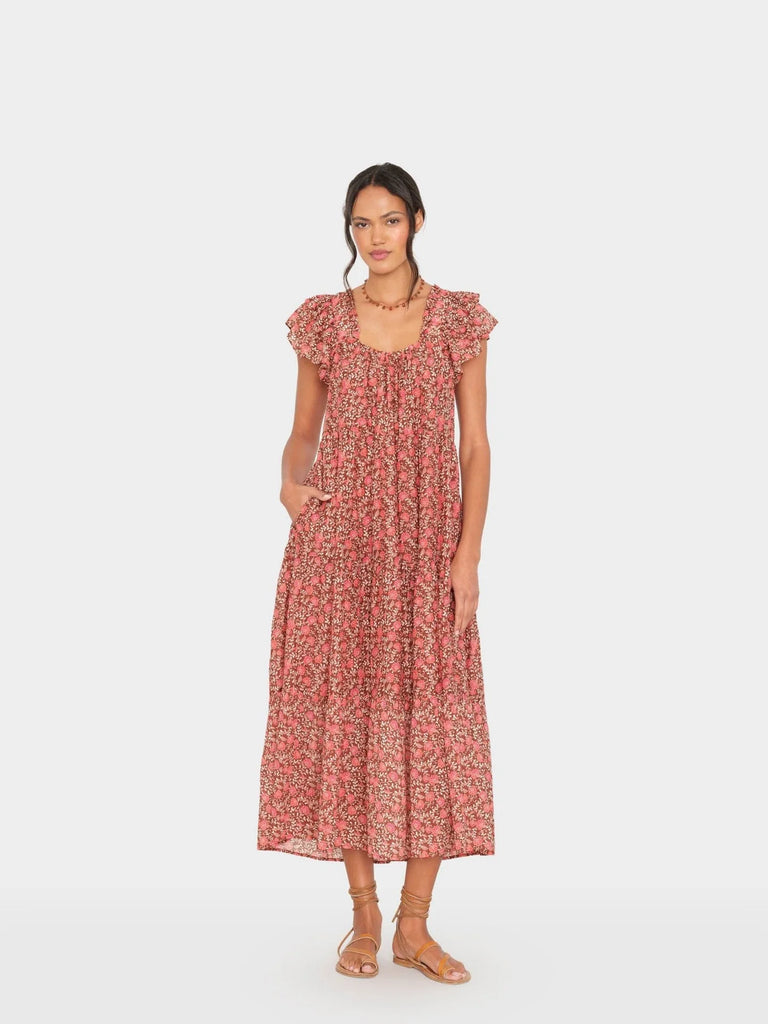 Jaynie Dress in Sienna Petals