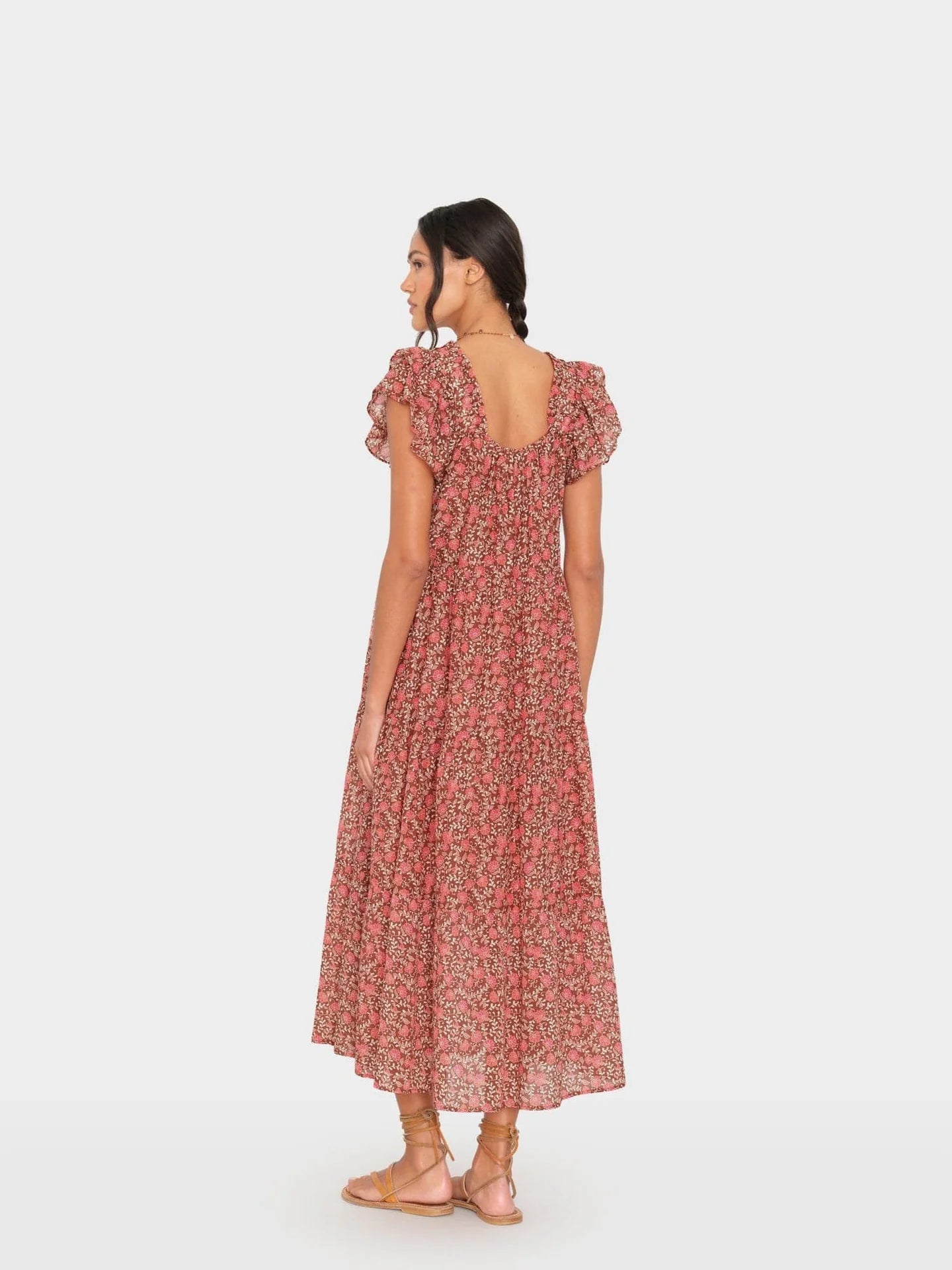 Jaynie Dress in Sienna Petals