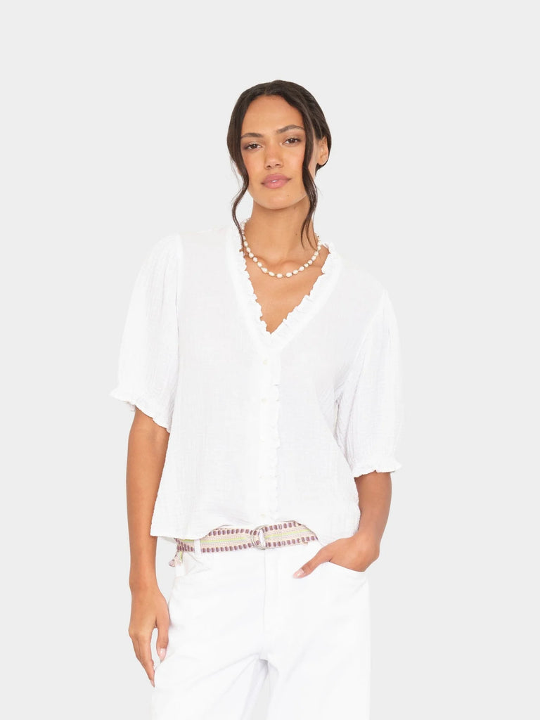 Jenna Shirt in White