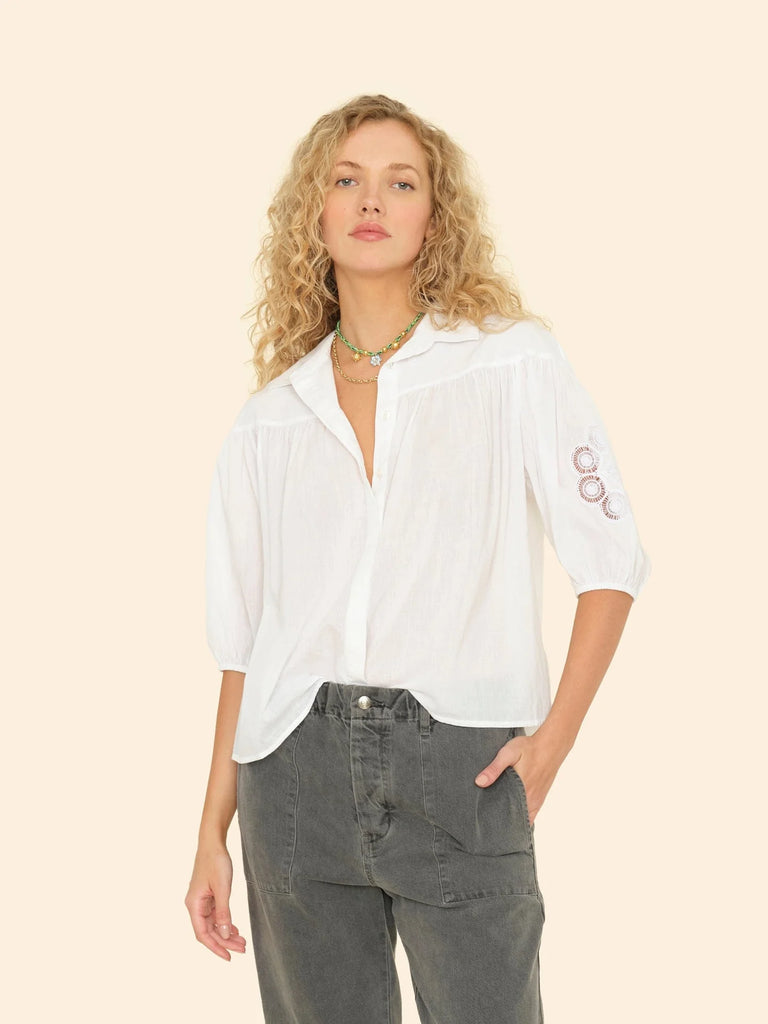 Kenza Top in White