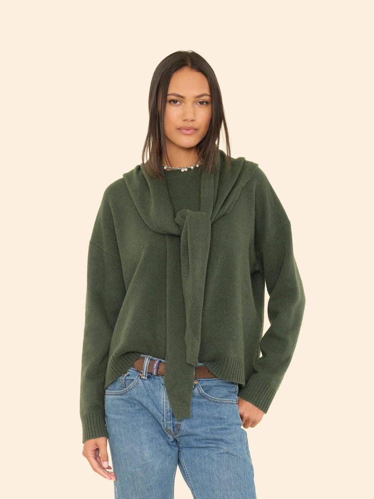 Lela Sweater in Myrtle Green