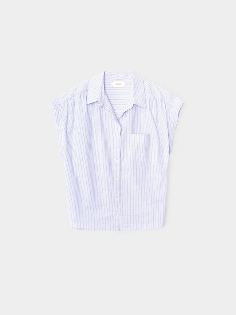 Lexi Shirt in Blue Aggie