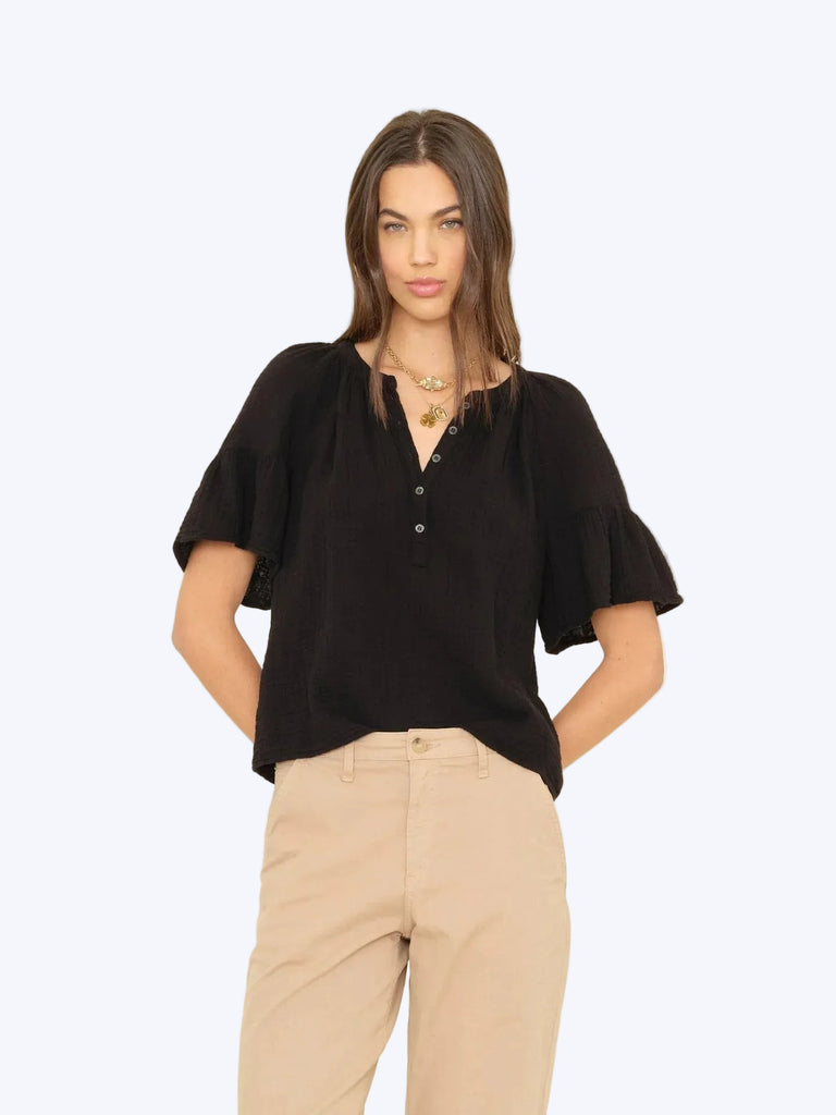 Nia Top in Black