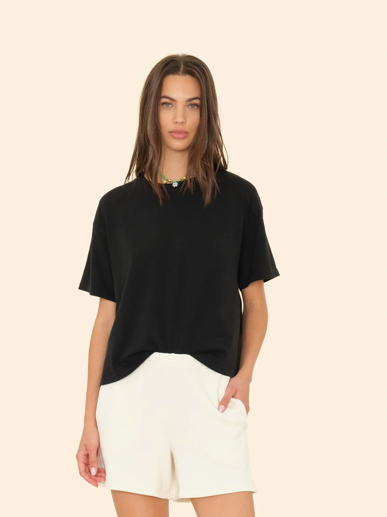 Palmer Tee in Jet Black