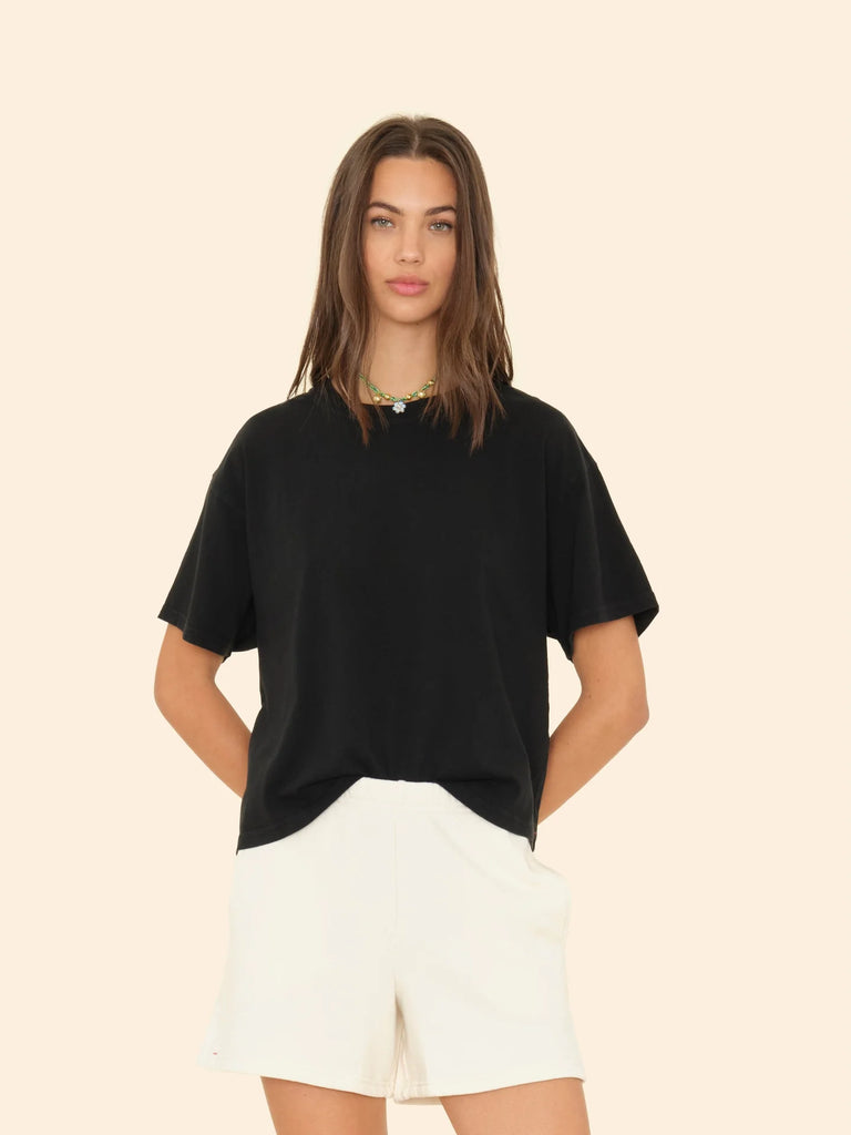 Palmer Tee in Jet Black