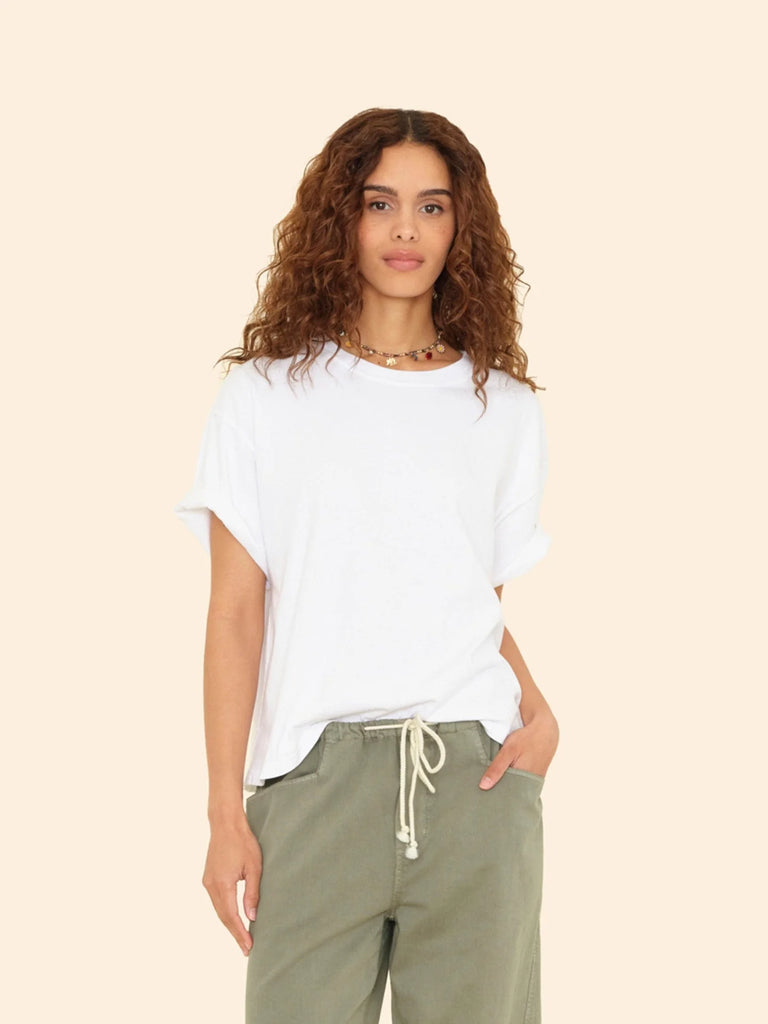 Palmer Tee in Milk