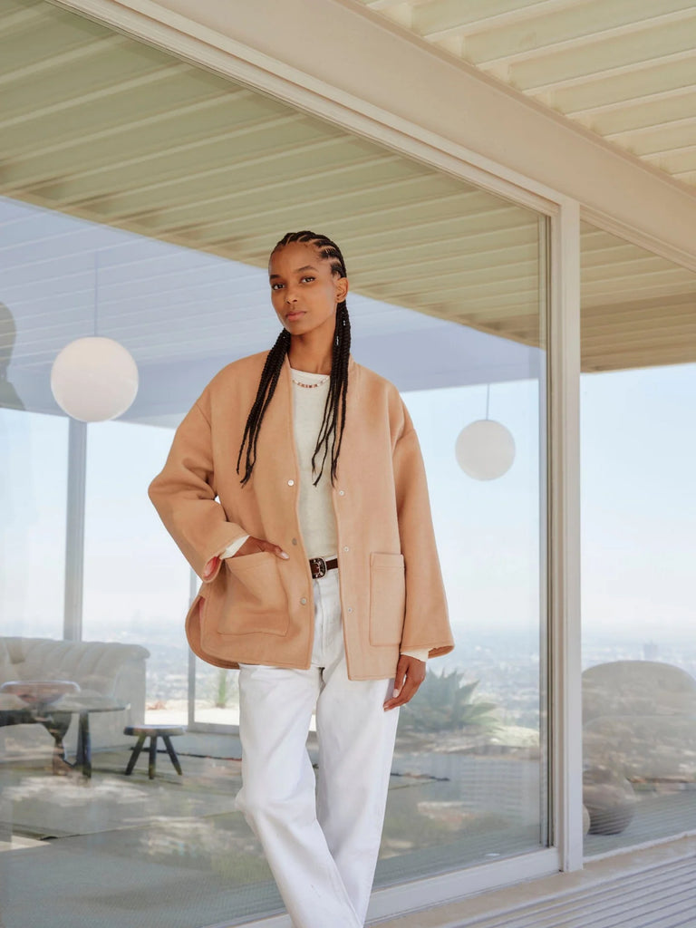 Reeva Jacket in Warm Camel