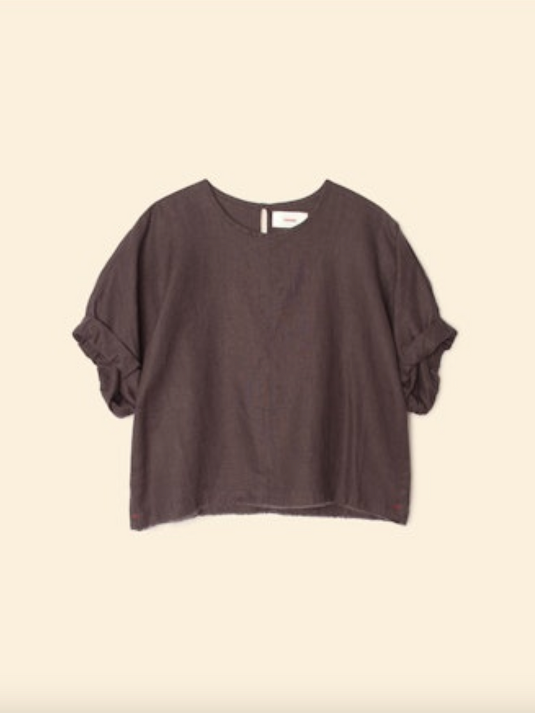 Savoye Top in Black Quartz