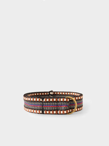 Stevie Belt in Black Clay