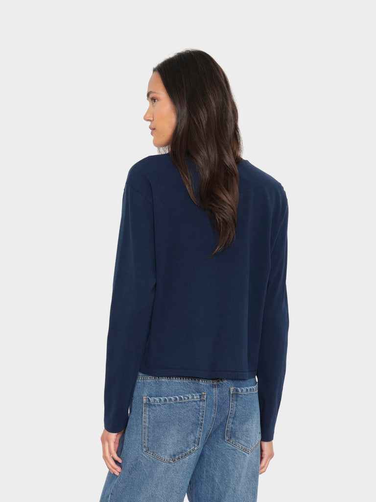 Terrance Tee in Navy