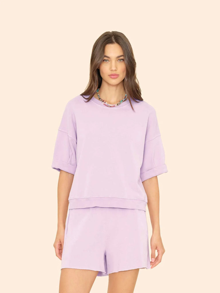 Trixie Sweatshirt in Pink Seasalt