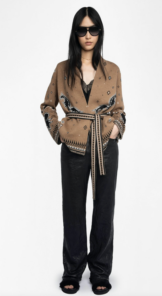 Kala Wool Cardigan in Daim