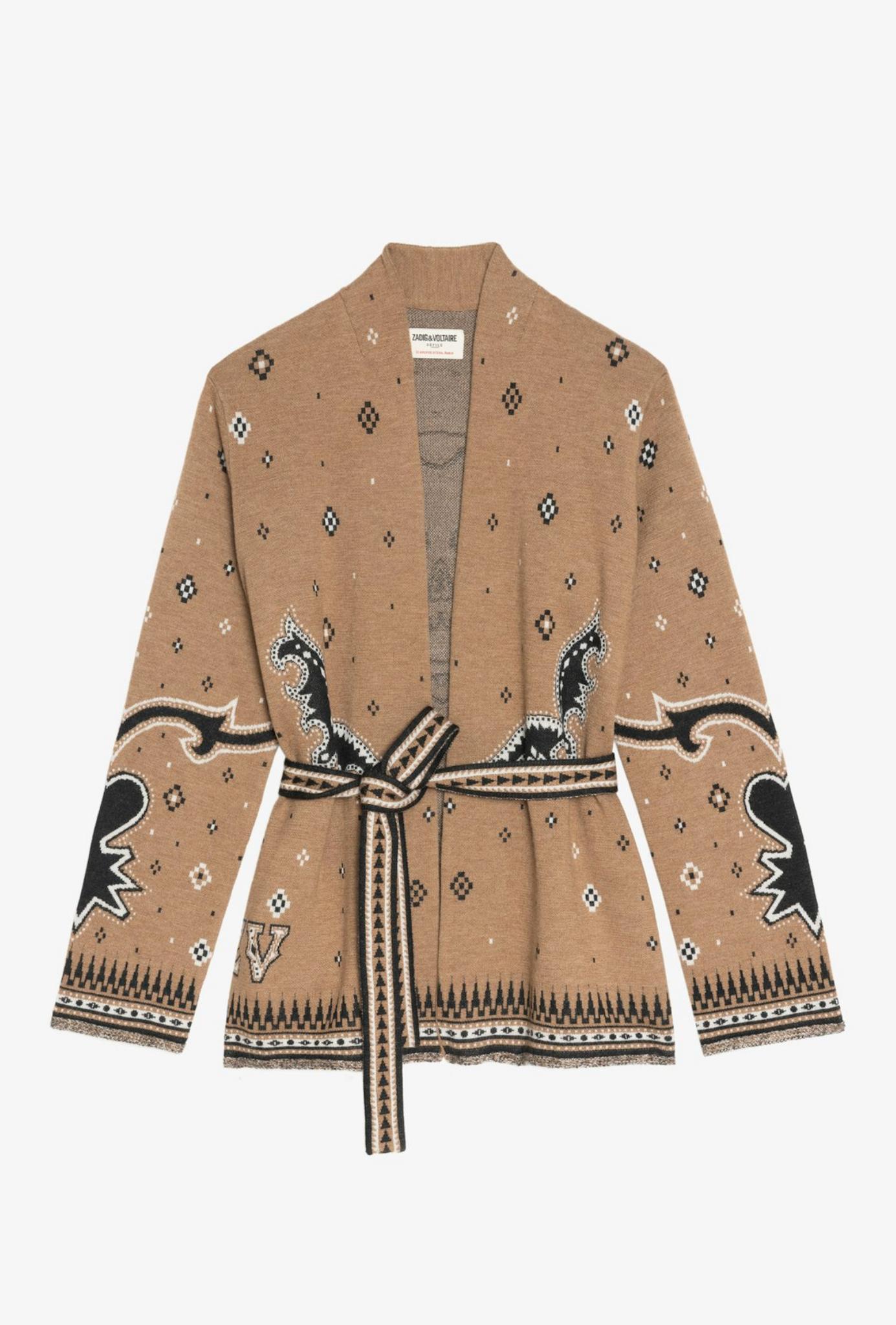 Kala Wool Cardigan in Daim