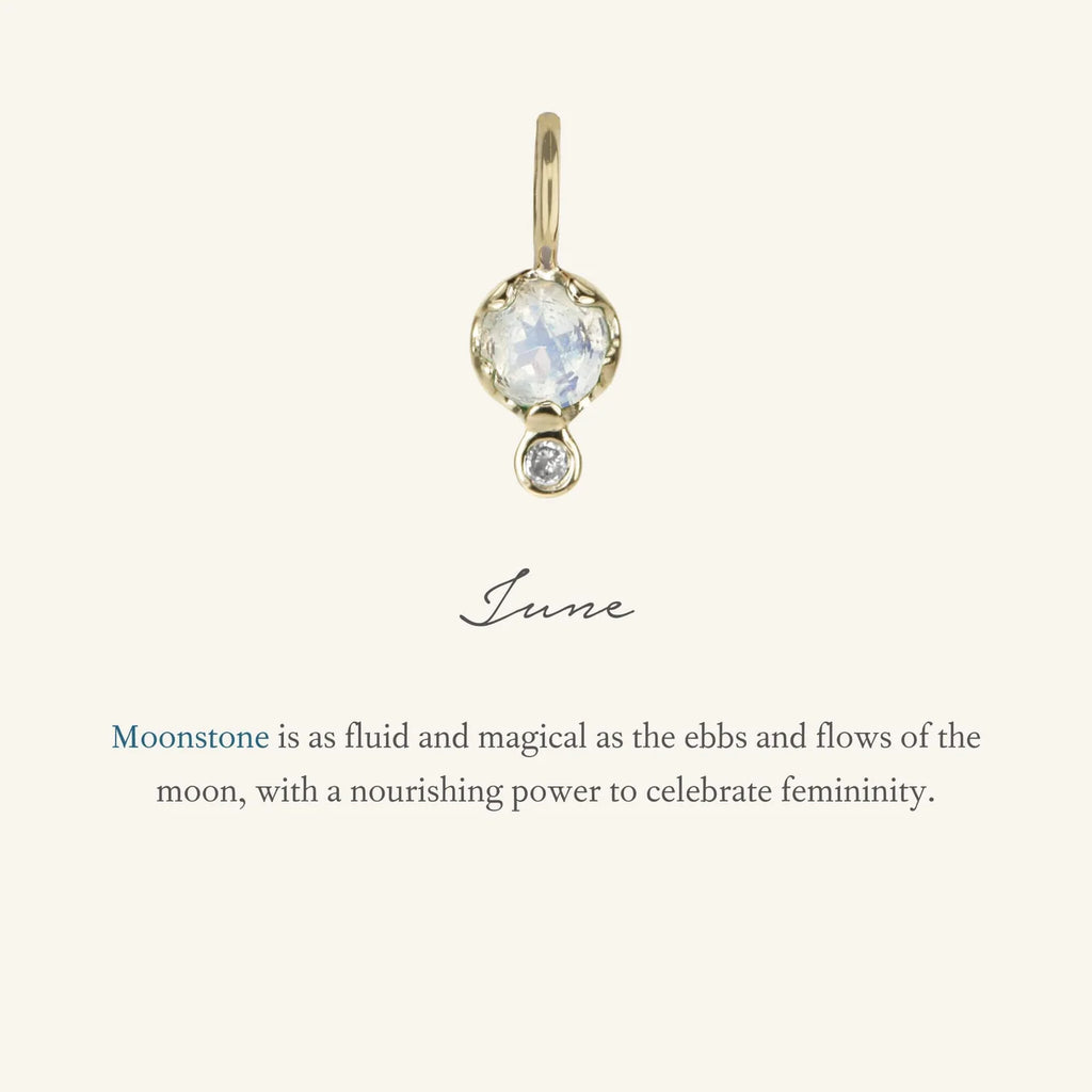 Moonstone Birthstone Amulet | June