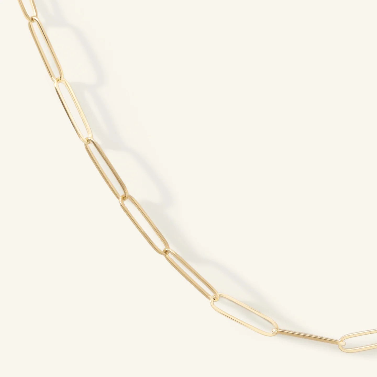 Penelope Paperclip Chain Necklace | 30"