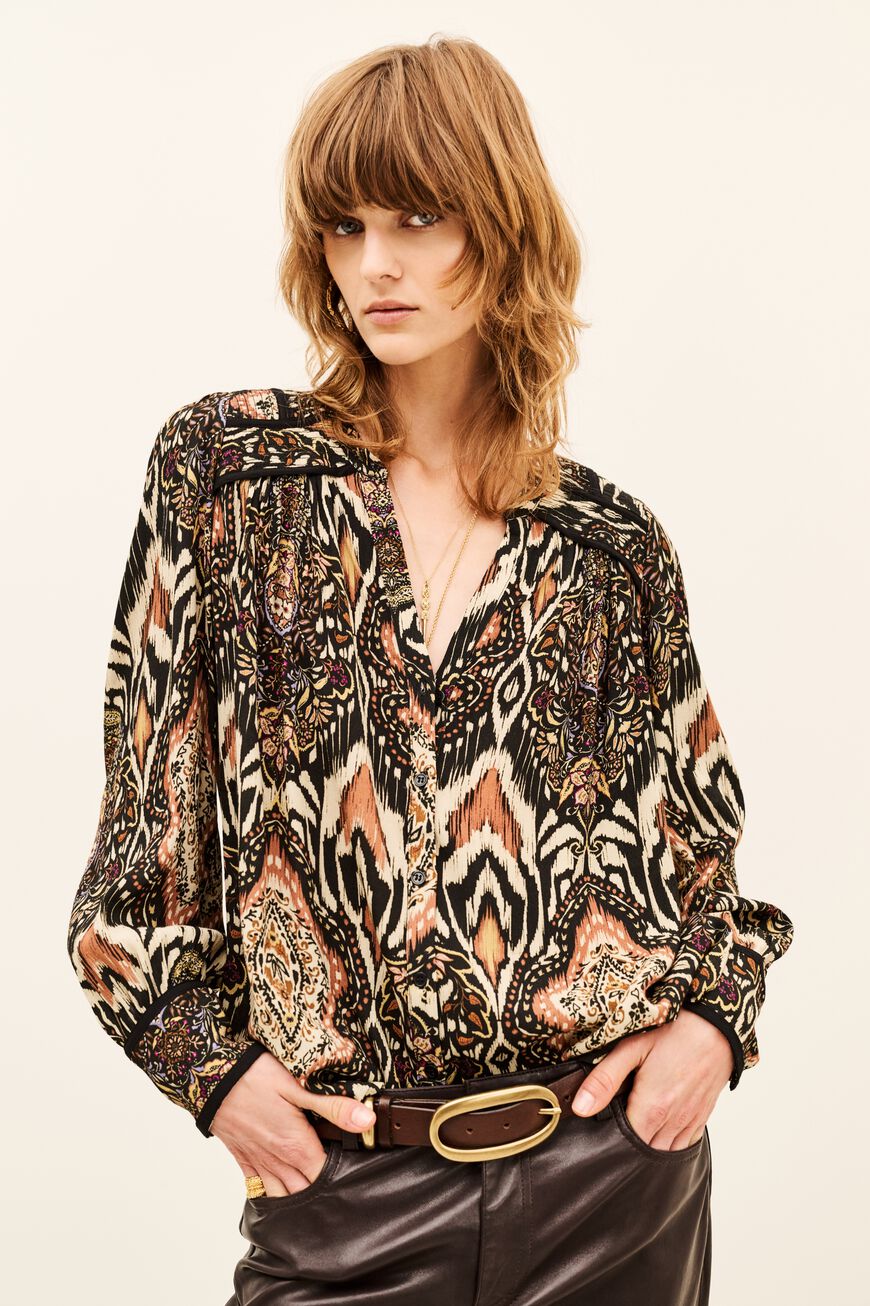 Zolie Shirt. Noir