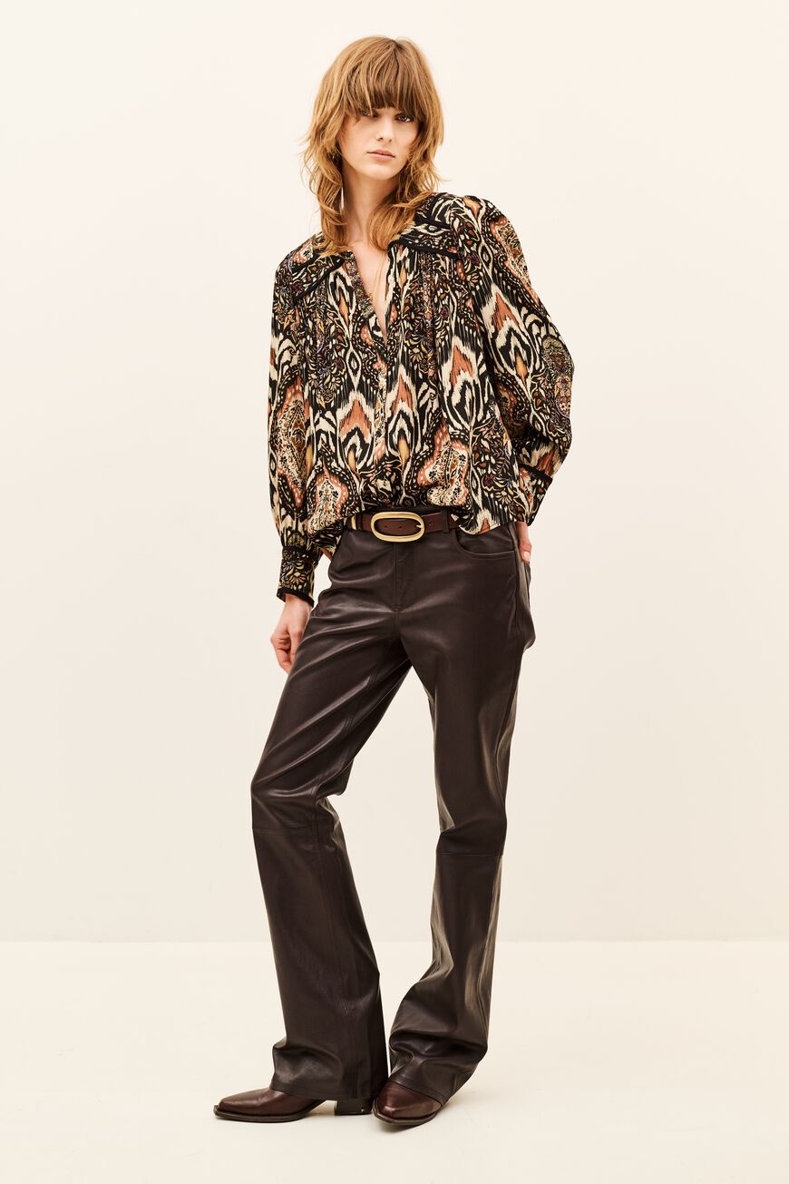 Zolie Shirt. Noir