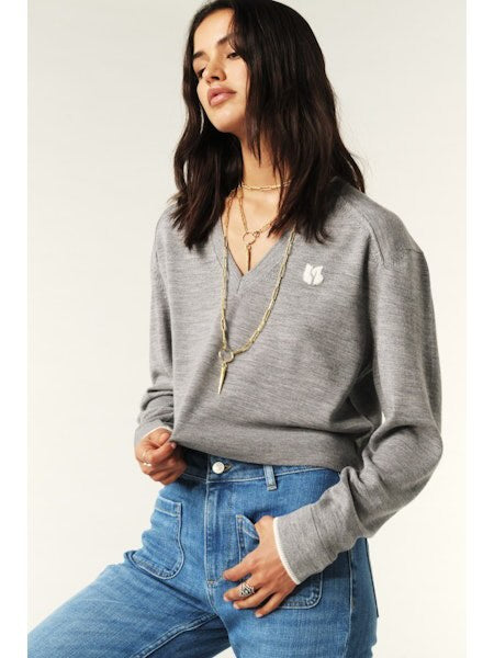 Begona Jumper. Gris Chine Clair