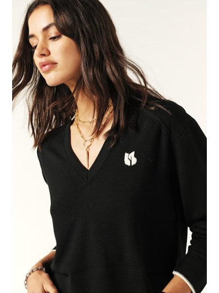 Begona Jumper. Noir