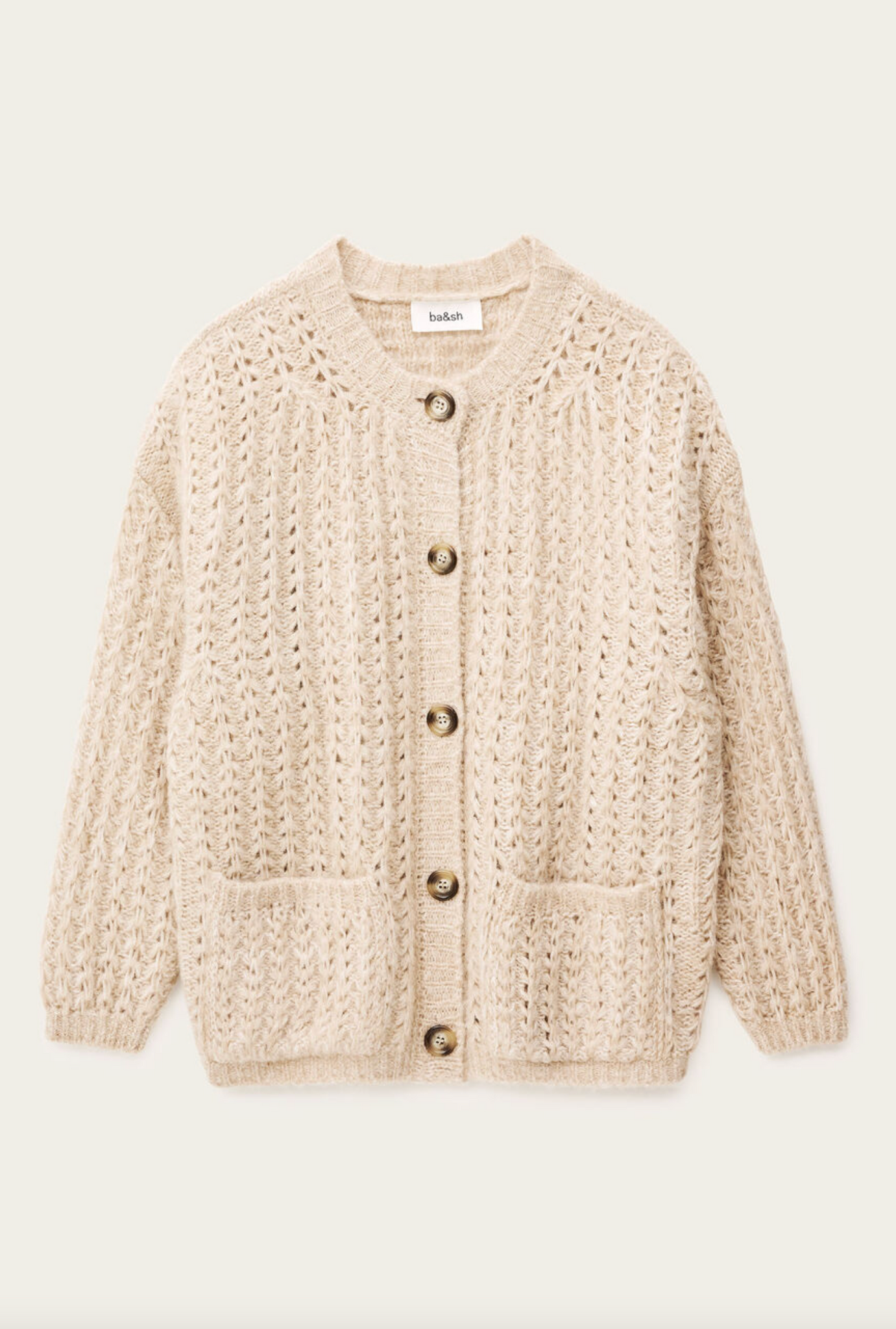 Bosic Cardigan. Beige