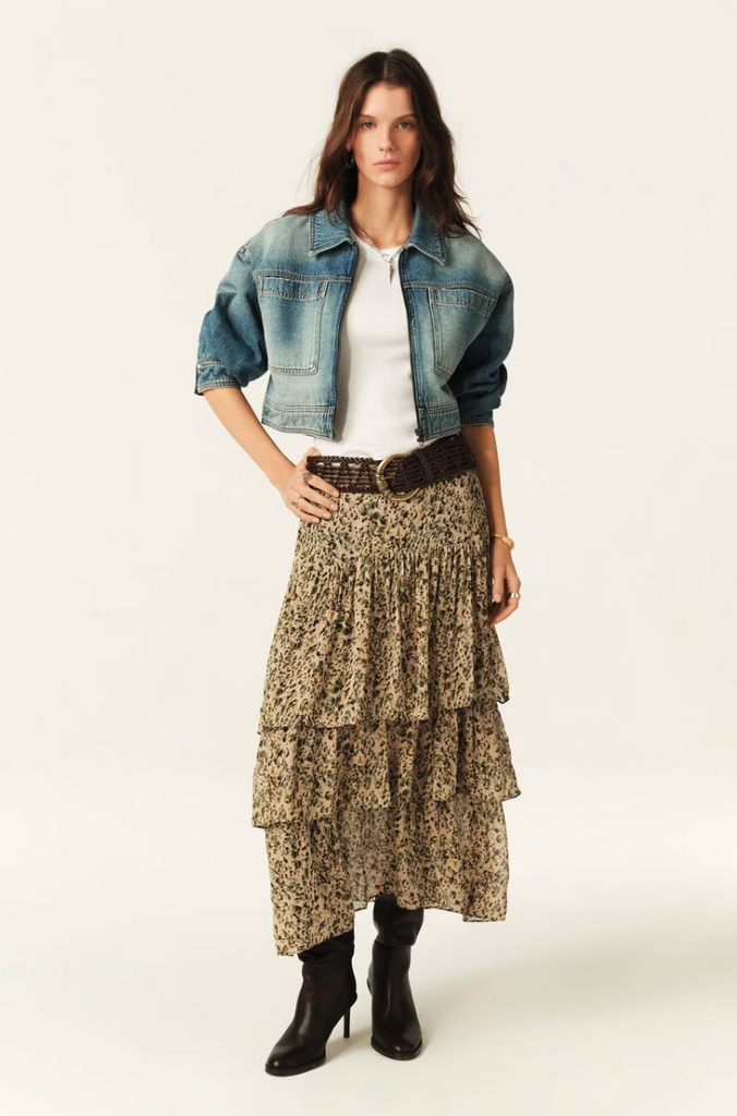 Coccie Skirt. Ecru