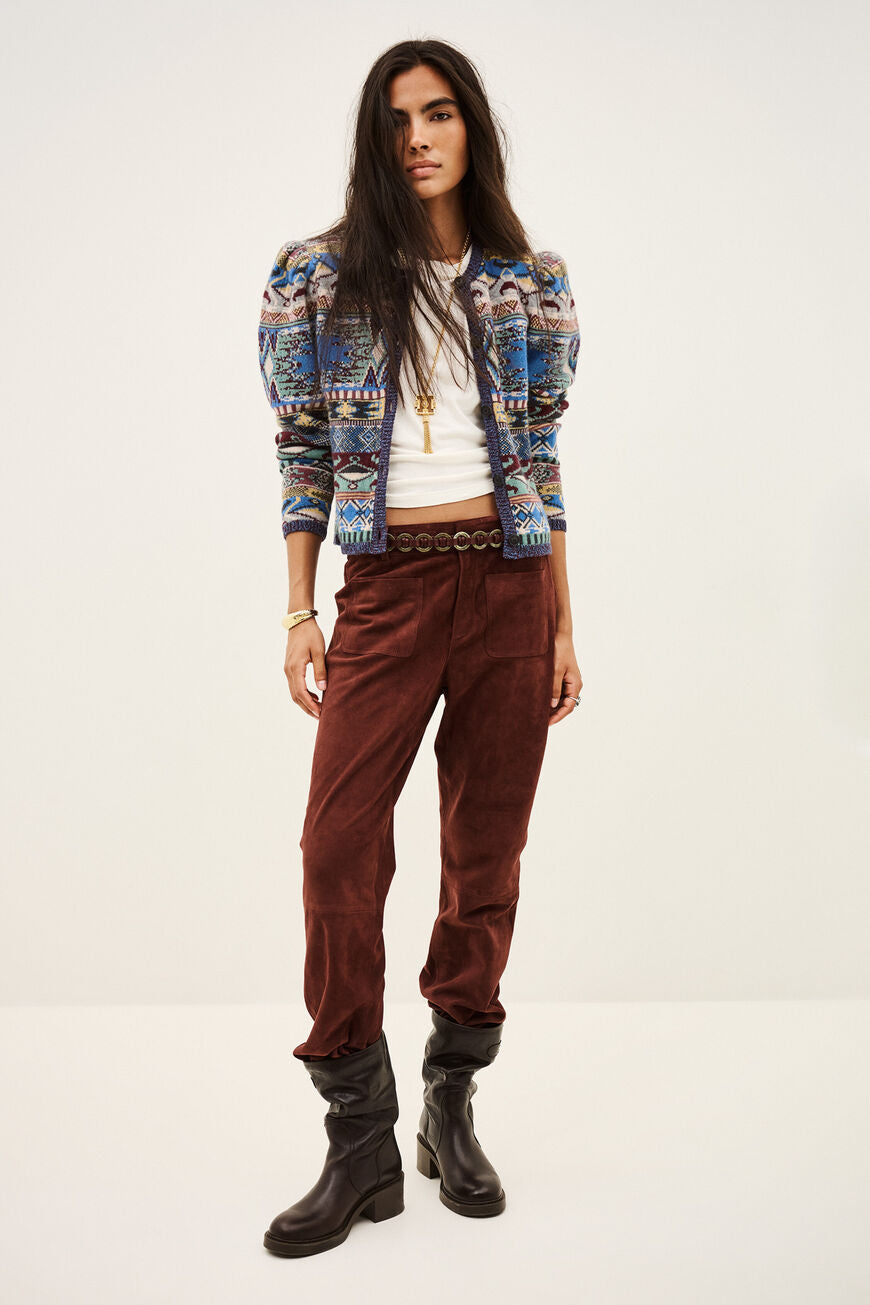 Maja Knit Cardigan. Multico