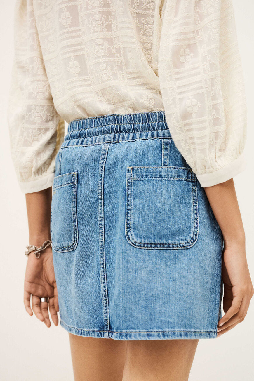 Martina Skirt. Light Used Blue