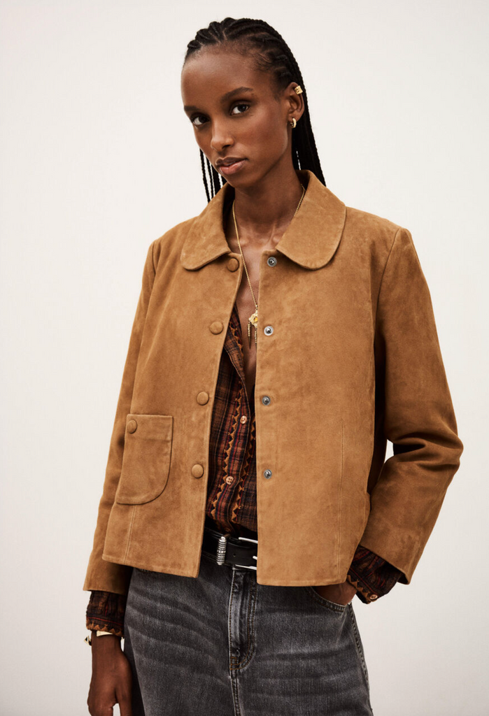 Milas Jacket. Camel