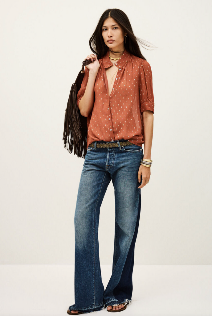 Mimi Shirt. Brique