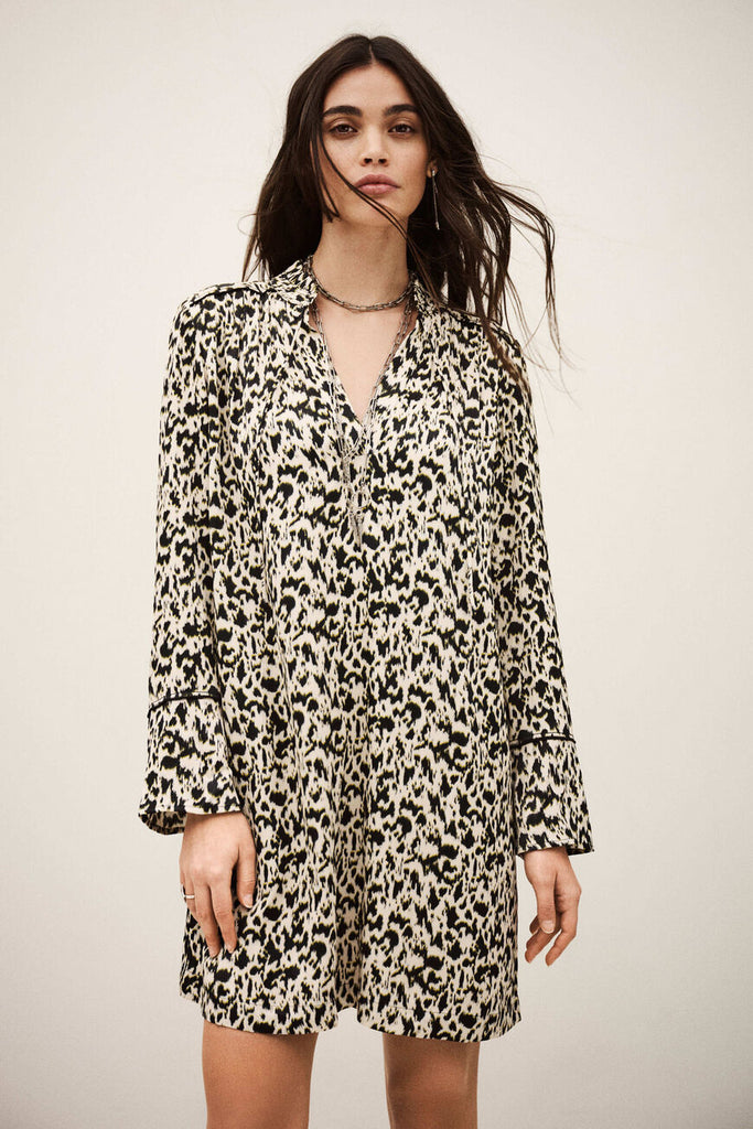 Perla Dress. Ecru