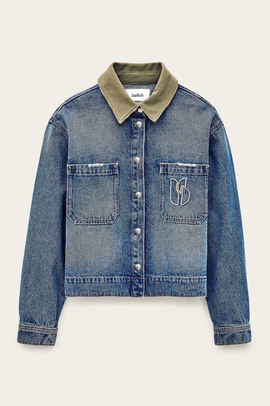 Vigilio Denim Jacket. Light Used Blue