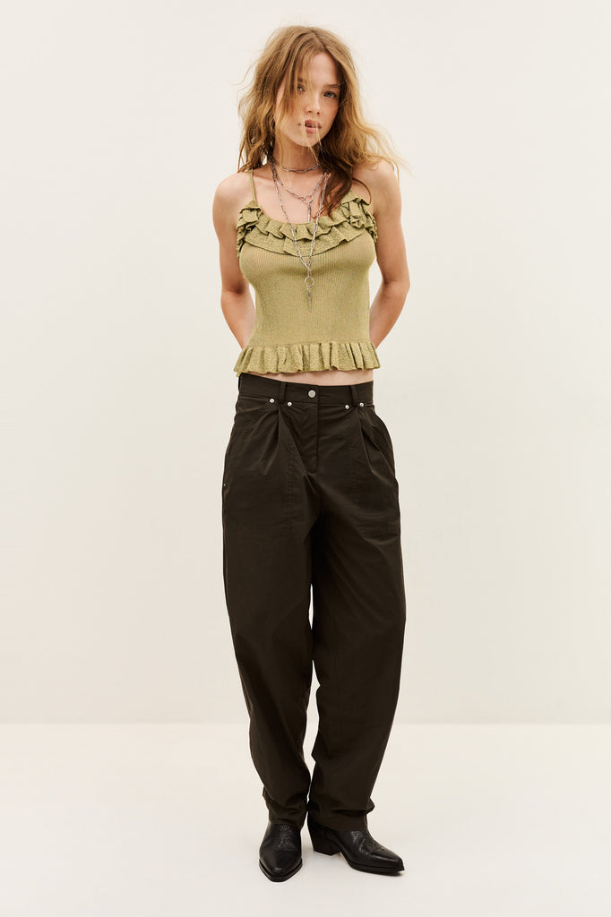 Zaria Knit Tank Top. Dore