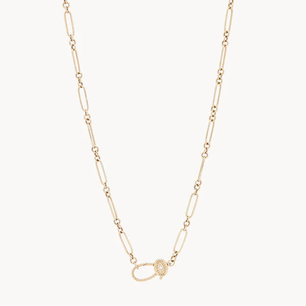 cosmic love necklace in 10k solid gold