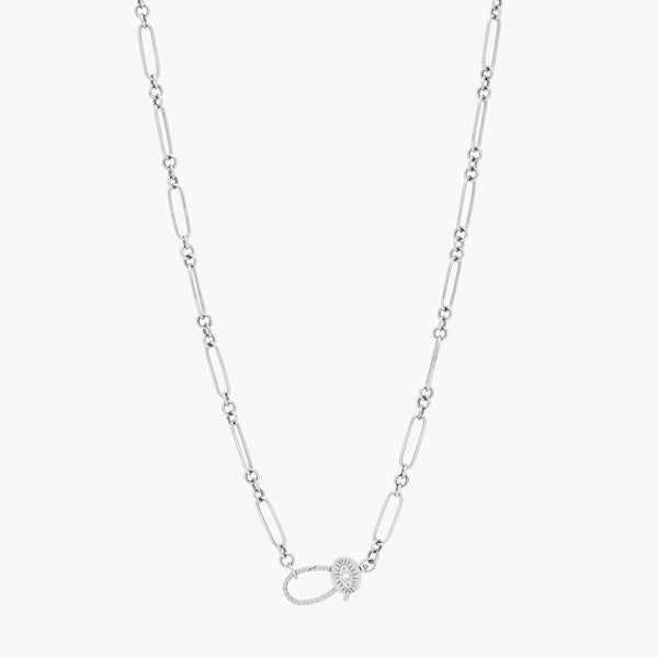 cosmic love necklace in sterling silver
