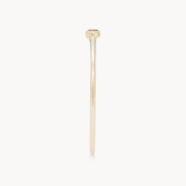 family november birthstone stacking ring in 10k solid gold