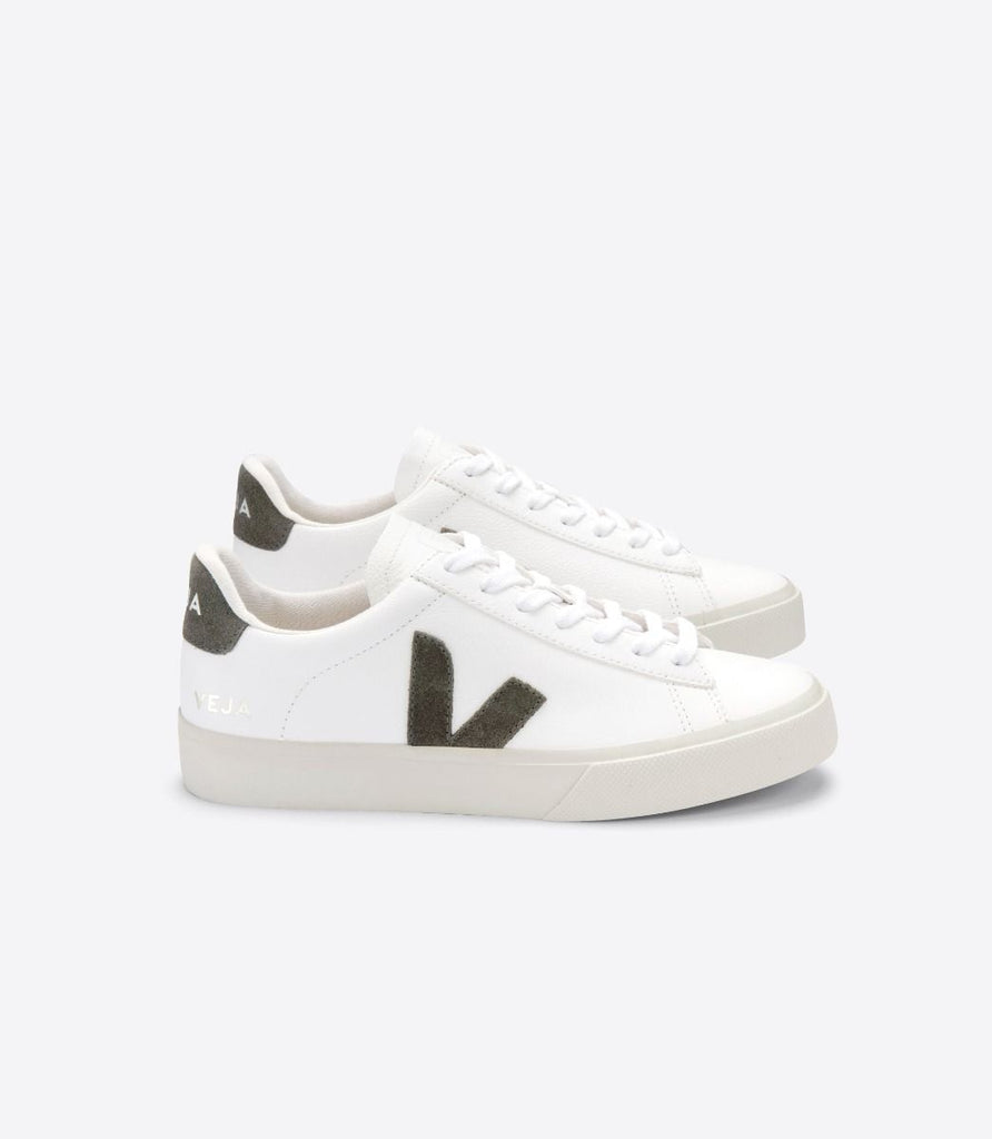 Campo Chromefree Leather in White Kaki