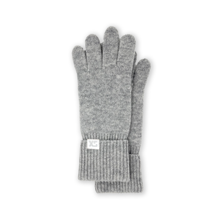 Luxe Gloves in Pebble Grey